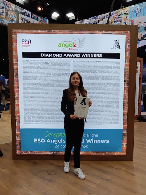 Nemocnica Agel Komárno získala prestížne diamantové ocenenie ESO Angels Awards 2025